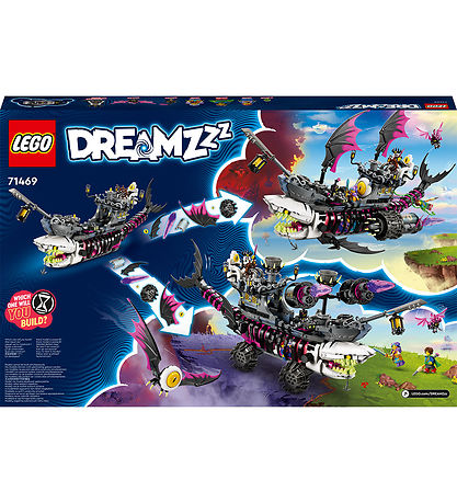 LEGO DREAMZzz - Nightmare Shark Ship 71469 - 1389 Parts