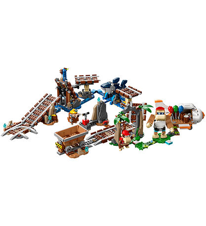 LEGO Super Mario - Diddy Kongin kaivosvaunurata... 71425 - Laaj