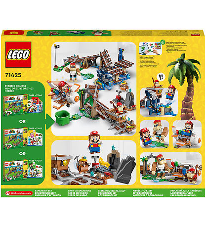 LEGO Super Mario - Diddy Kongin kaivosvaunurata... 71425 - Laaj