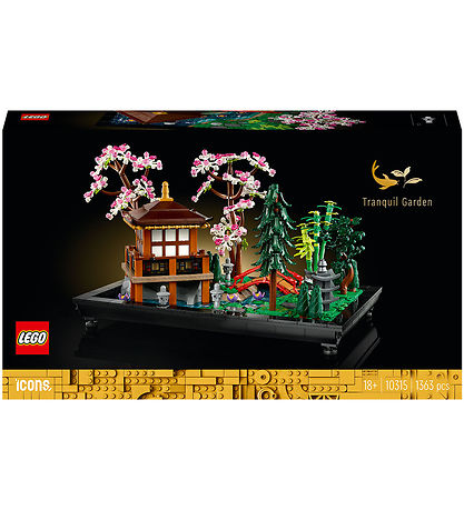 LEGO Icons - Rustgevende tuin 10315 - 1363 Onderdelen