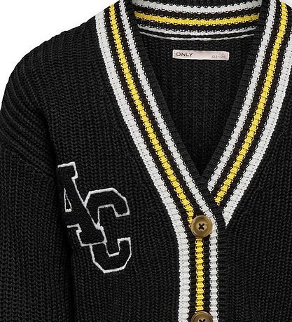 Kids Only Cardigan - Prjónað - KogFia - Black/v. Cloud d