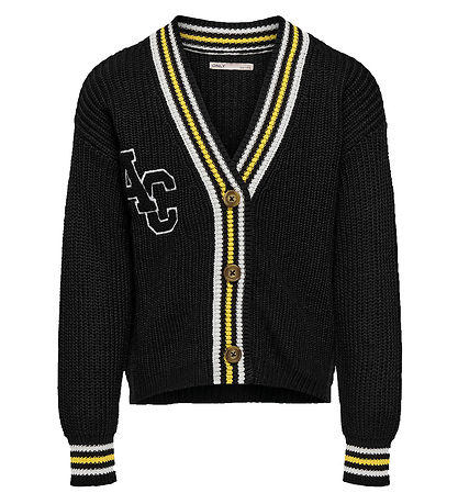 Kids Only Cardigan - Prjónað - KogFia - Black/v. Cloud d