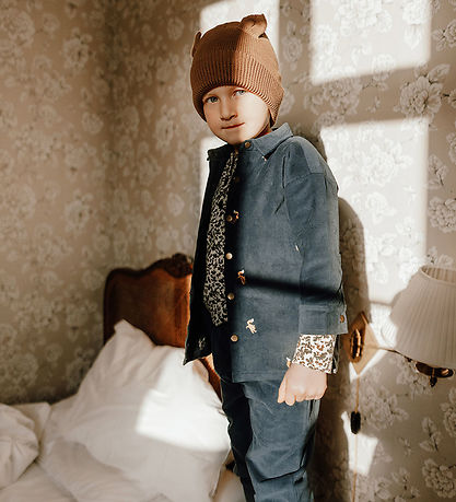 That's Mine Corduroy Trousers - Blake - Dark Slate