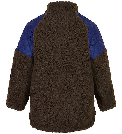Mikk-Line Fleece Jacket - Teddy - Recycled - Mazarine Blue