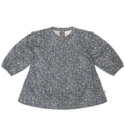 That's Mine Shirt blouse - Santu - Flores Blue