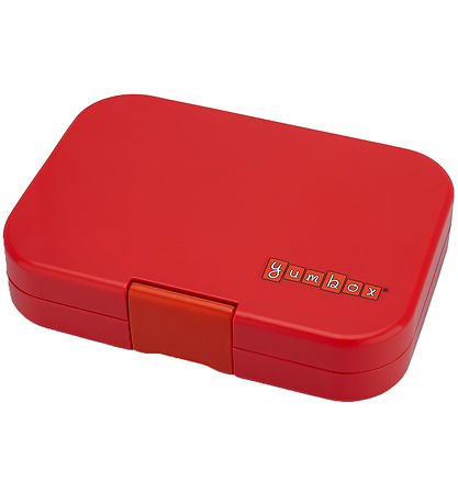 Yumbox Nestisbox M. 4 herbergi - Bento Panino - Roar Rauður/Race