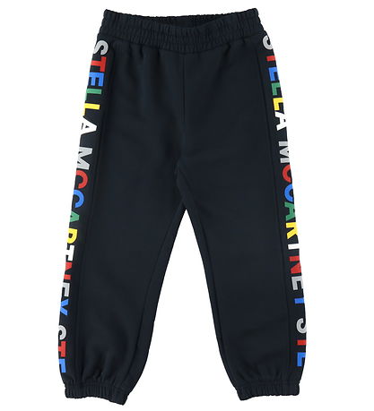 Stella McCartney Kids Sweatpants - Black w. Print