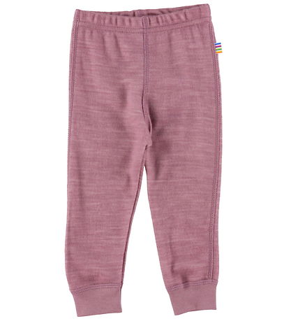 Joha Leggings - ull/Bambus - Light Bordeaux