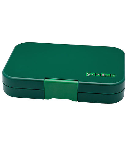 Yumbox Nestisbox M. 4 herbergi - Bento Tapas - Greenwich Green/R