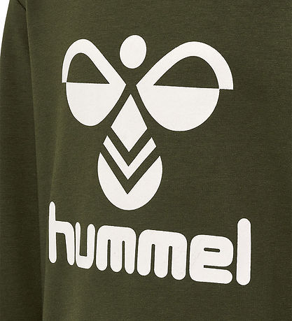 Hummel Sweatshirt - hmlDos - Olive Nacht