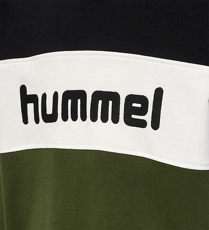 Hummel Hoodie - hmlMorten - Olive Night
