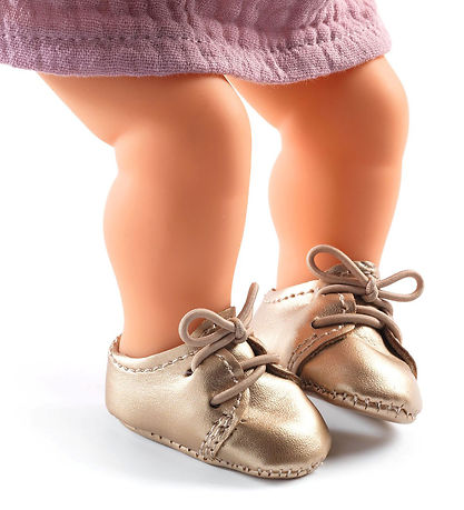 Djeco Dockskor - 30-32 cm - Guld