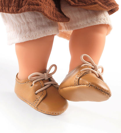 Chaussures de poupée Djeco - 30-32 cm - Marron