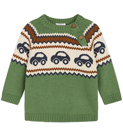 Hust and Claire Blouse - Knitted - Pallet - Elm Green