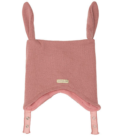 Hust and Claire Beanie - Wool/Polyester - Freja - Ash Rose