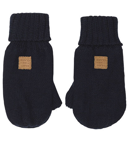 Hust and Claire Mittens - Wool - Flori - Blue Nights