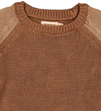 MarMar Blússa - Prjónað - Modal Mix - Taka - Dark Fudge Block