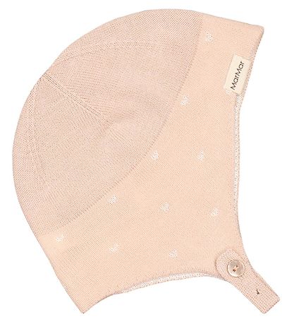 MarMar Baby Hat - Modal Mix - Aly - Cream Taupe Hearts