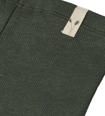 Wheat Leggings - Rib - Maddy - Black Kol