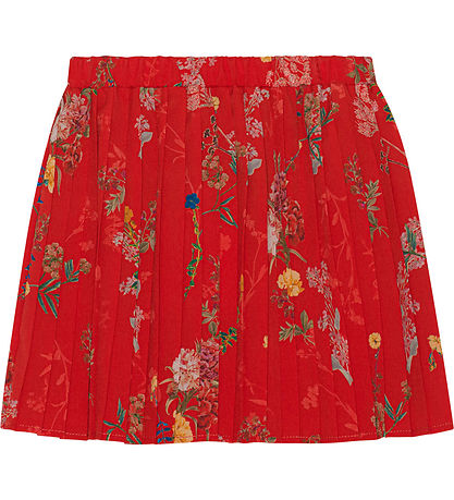 Jupe rouge a fleurs deals