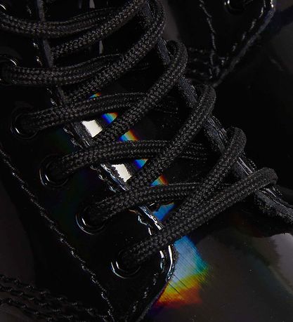 Doc martens rainbow black on sale