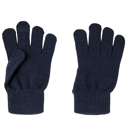 Name It Handskar - Noos - NknMagic - 3-pack - Olive Natt/Grey Ja