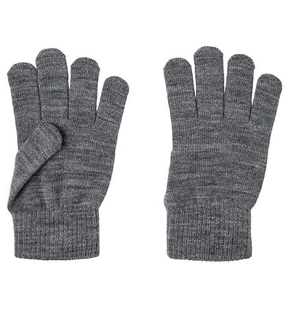 Name It Handskar - Noos - NknMagic - 3-pack - Olive Natt/Grey Ja
