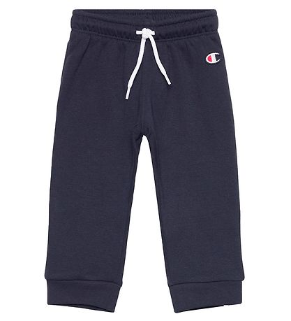 Champion Sweat Set - Sweatshirt/Sweatpants - Grey Melange/Navy
