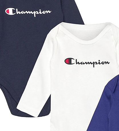 Champion Bodysuit l s 3 Pack Blue White Black KW PT