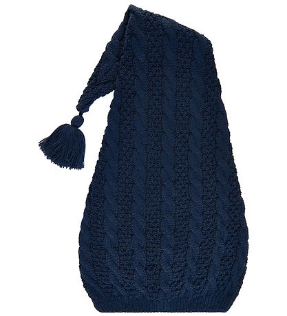 Mikk-Line Christmas Hat - Knitted - Blue Nights