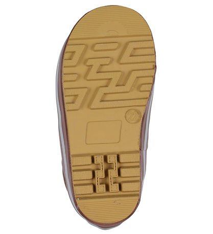 Mikk-Line Rubber Boots w. Lining - Burlwood