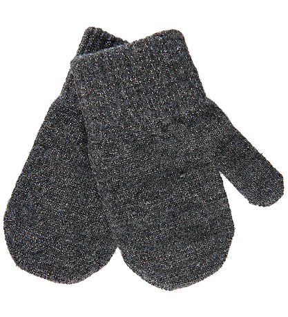 Mikk-Line Mittens - Wool/Polyamide - 3-Pack - Dark Mint/Black/An