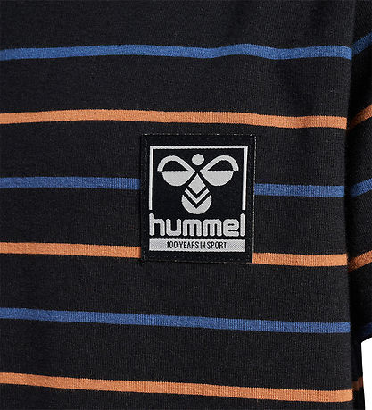 Hummel T-shirt - hmlStripe - Black