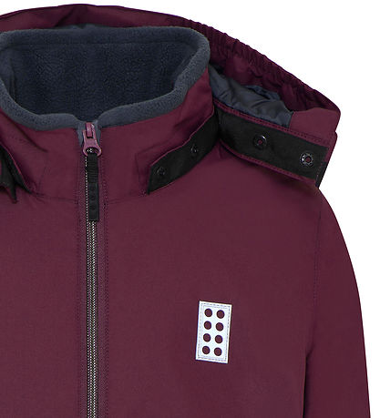 LEGO® Wear Úlpa - LWJesse 704 - Bordeaux