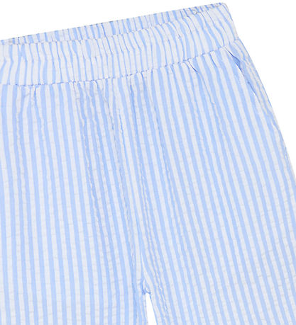 Grunt Trousers - Tenna - Light blue/White Striped