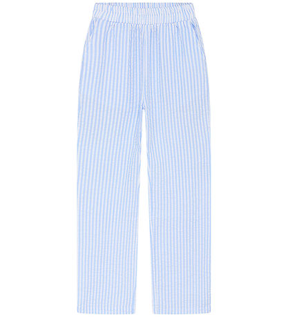 Grunt Broek - Tenna - Lichtblauw/Wit Gestreept