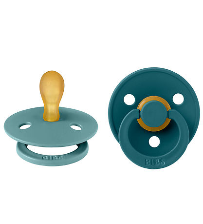BIBS Colour Pacifiers - 2-Pack - Size 1 - Symmetrical - Iceland 