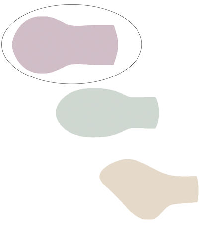 Bibs Boheme Dummies - 2-Pack - Size 1 - Round - Dusty Pink/Elder