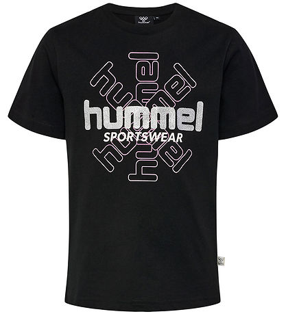 Hummel Stuttermabolur - hmlCircly - Svart
