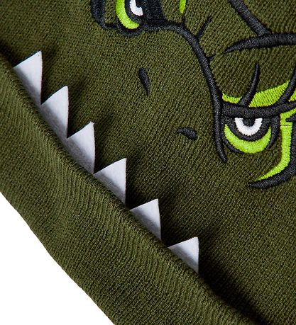 Name It Beanie - Knitted - NmmJovanni Jurassic - Rifle Green