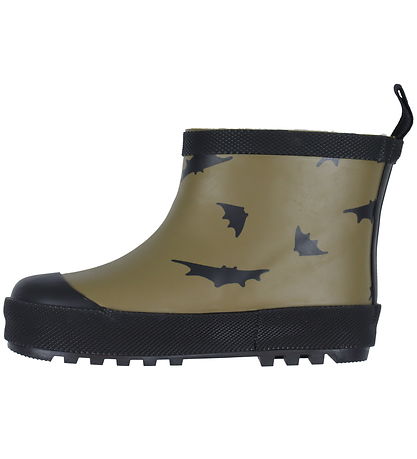 Liewood Rubber Boots w. Lining - Jesse - Bats/Khaki