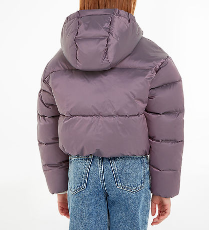 Calvin Klein Steppjacke - Hyper Two Tone - Amaranth