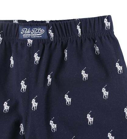 Polo Ralph Lauren Pyjamasbyxor - Newport Marinbl/Vita m. Logoty