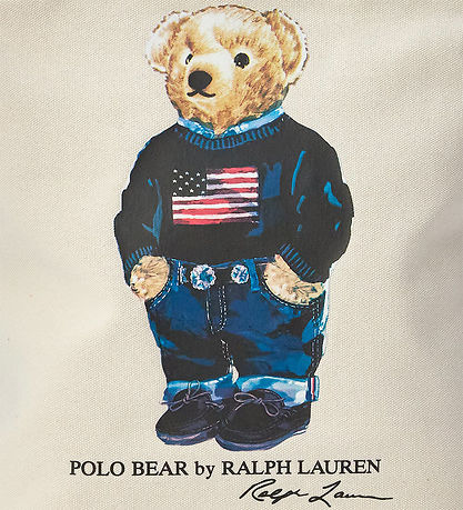 Polo Ralph Lauren Shopper - White w. Soft Toy