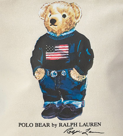Polo Ralph Lauren Shopper - Weiß m. Kuscheltier