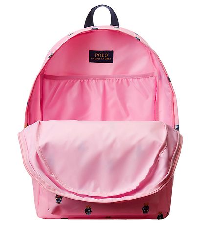 Polo Ralph Lauren Backpack - Carmel Pink w. Soft Toys