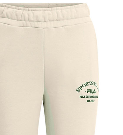 Fila Joggingbuxur - Búið - Antique White