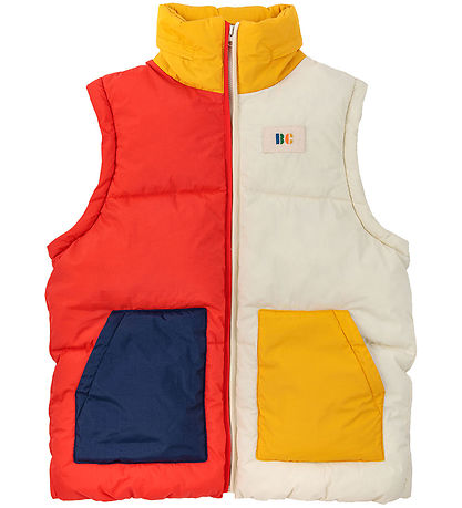 Bobo Choses Padded Jacket/Padded Gilet - Color Block - Multicolo