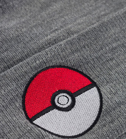 Name It Beanie - NkmSkjalm - Pokémon - Grey Melange