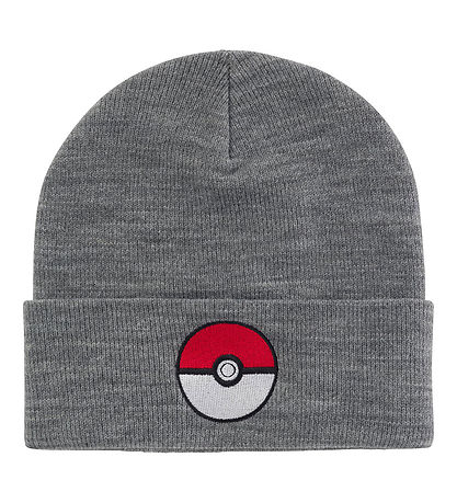 Name It Beanie - NkmSkjalm - Pokémon - Grey Melange